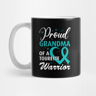 Tourette Syndrome Awareness Proud Grandma Tourette Warrior Mug